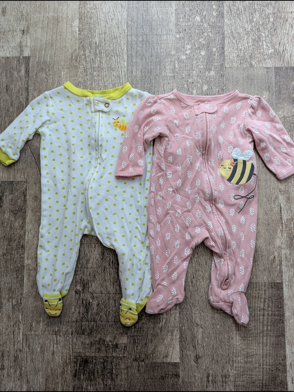 Baby Girl Carter's Sleepers